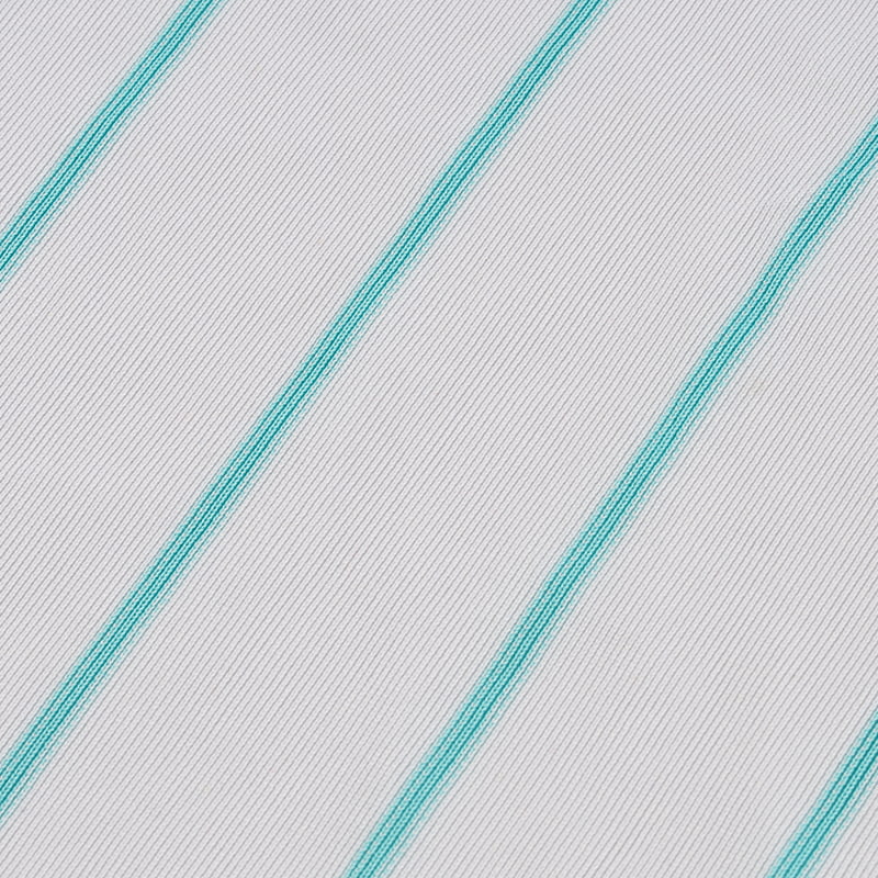 Tessuto in maglia di ordito a strisce blu