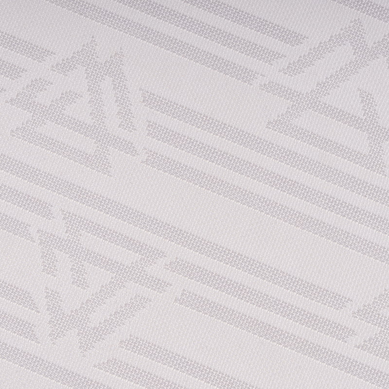 Strisce triangolari di tessuto jacquard double-face